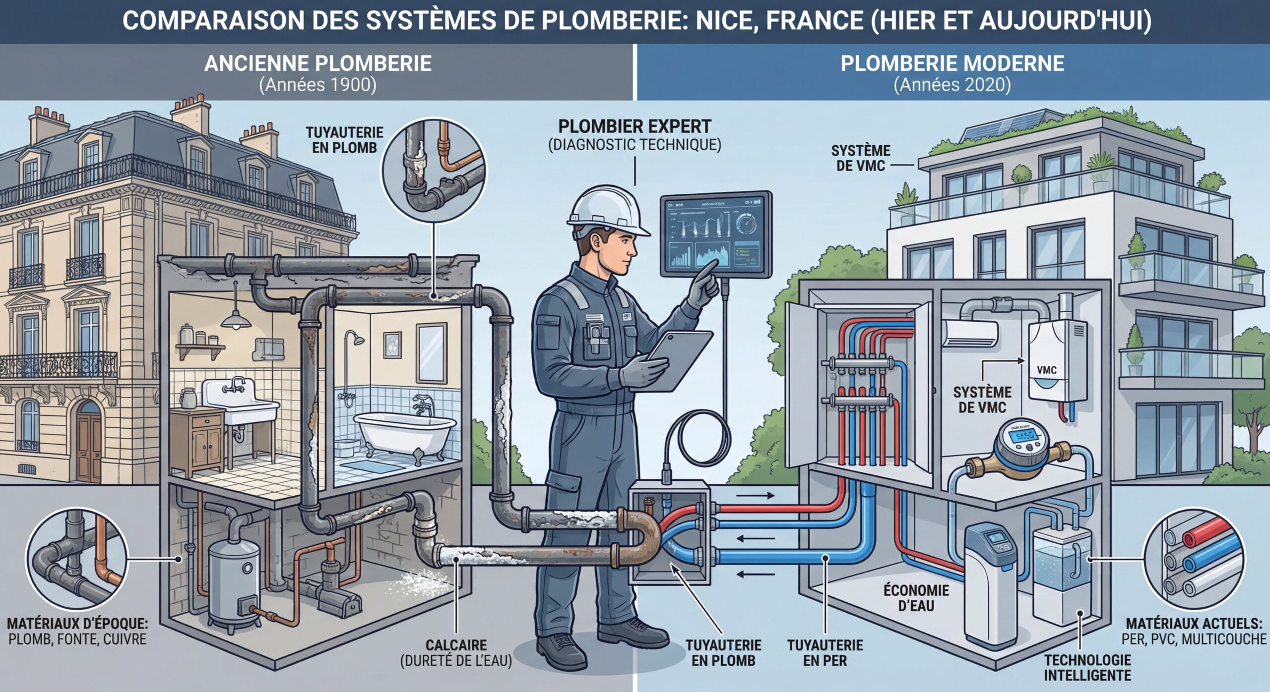 Artisan plombier Nice Est