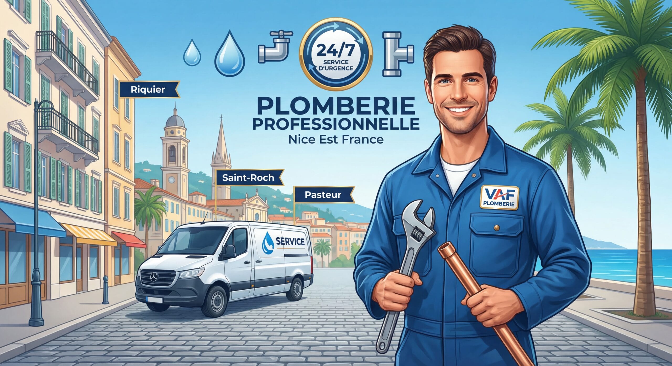 Plombier Nice Est
